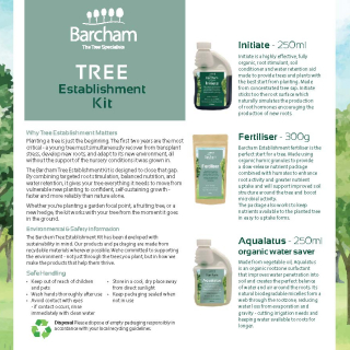Establishment Kit Label Back