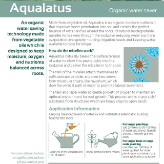 Aqualatus Product Sheet